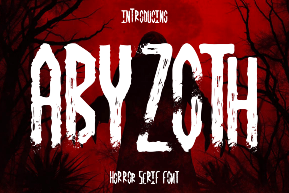 Abyzoth: A Chillingly Elegant Blackletter Font