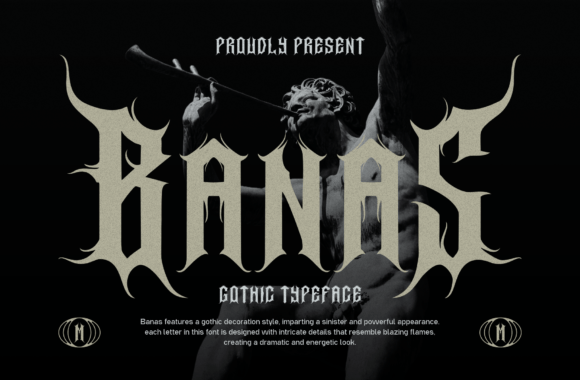 Banas Font for Bold Brand Campaigns