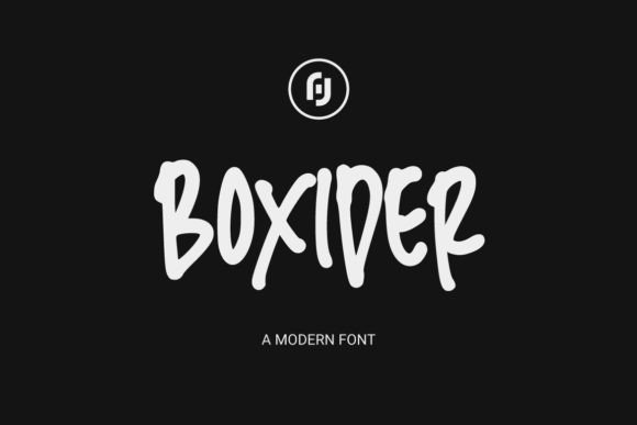 Boxider: A Bold Font for Modern Branding