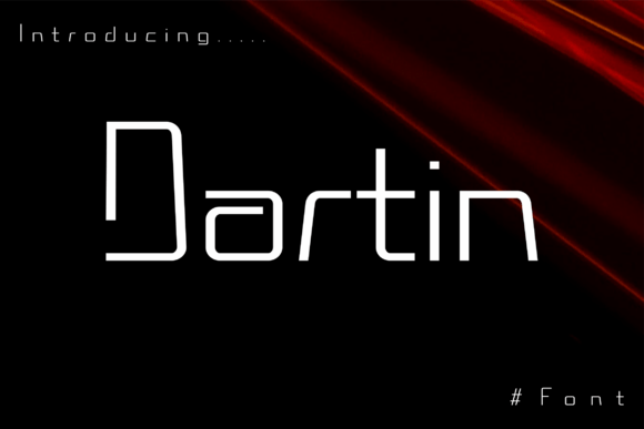 Bring Your Designs to Life with the Bold Dartin Font