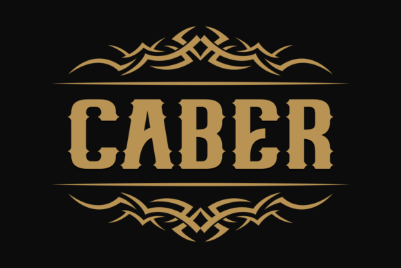 Caber: A Blackletter Font for Bold Branding