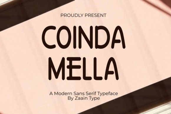Coinda Mella: A Modern Sans Serif Font for Professional Branding