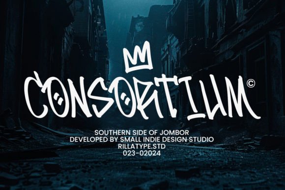 Consortium Font for Web Design