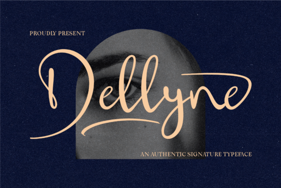 Dellyne: A Graceful Handwritten Font for Craft Projects