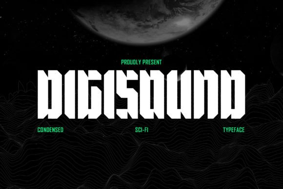 Digisound: A Bold Font for Modern Branding