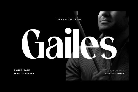 Gailes: A Modern Sans Serif Font for Handmade Creations