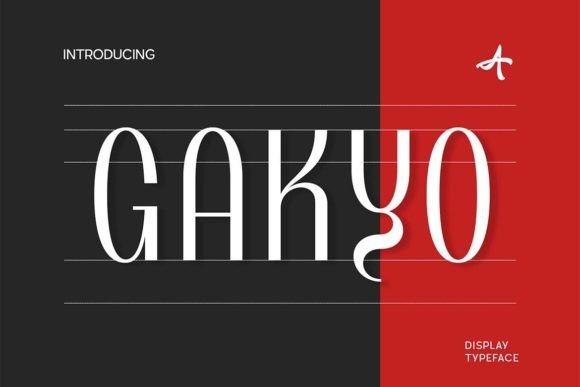 Gakyo: A Modern Sans Serif Font for Professional Branding