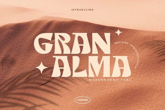 Gran Alma Serif Font for Editorial Design