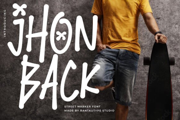 Jhon Back Font for Web Design Projects