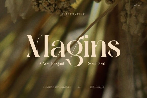 Magins Serif Font for Handmade Creations