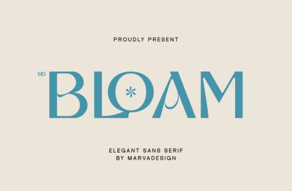 Md Bloam: A Refined Sans Serif for Modern Branding