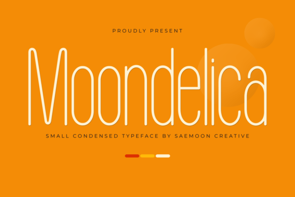 Moondelica: A Chic Condensed Font for Modern Branding