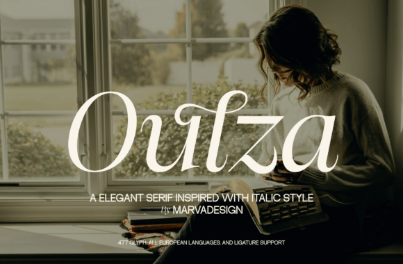 Oulza Serif Font for Web Design