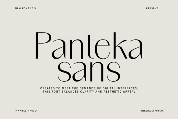 Panteka Sans for Modern Editorial Design