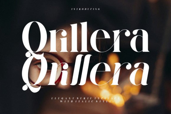 Qrillera: A Serif Font That Elevates Handmade Creations