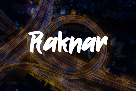 Raknar: A Modern Font for Distinctive Branding