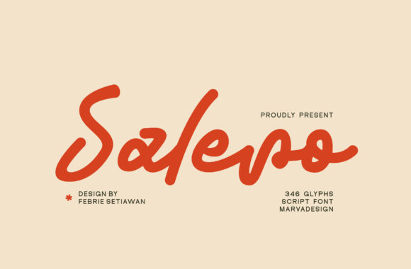 Salero Font for Campaign Creatives