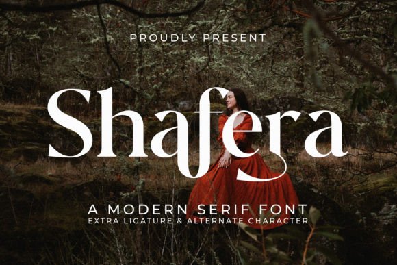 Shafera: A Sophisticated Serif Font for Your Brand