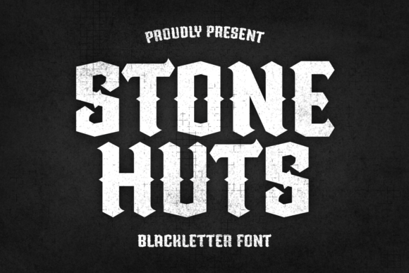 Stone Huts: A Vintage Font That Elevates Campaign Design